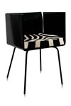 Fauteuil en plexiglass pieds métal noir Cali noir . Acrila. Fauteuil en plexiglass pieds métal noir Cali noir . Acrila.