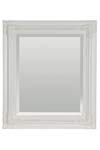 Époque miroir en bois laqué blanc . Artistar. Époque miroir en bois laqué blanc . Artistar.