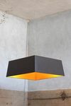 Large black and gold pendant lamp Memory. AXIS71. 