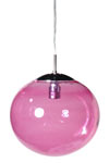 Lux Women suspension simple en verre rose. Concept Verre. Lux Women suspension simple en verre rose. Concept Verre.