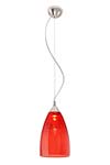 Organza Suspension rouge. Concept Verre. Organza Suspension rouge. Concept Verre.