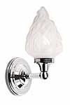 Applique flamme pour salle de bain en chrome et verre dépoli Austen 3. Elstead Lighting. Applique flamme pour salle de bain en chrome et verre dépoli Austen 3. Elstead Lighting.