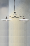 Suspension l'Aquila C165 double marron. Ferroluce. Suspension l'Aquila C165 double marron. Ferroluce.