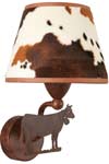 Peau de vache Applique motif vache. JP Ryckaert. Peau de vache Applique motif vache. JP Ryckaert.
