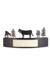 Vaches Applique avec fenêtre marron foncé. JP Ryckaert. Vaches Applique avec fenêtre marron foncé. JP Ryckaert.