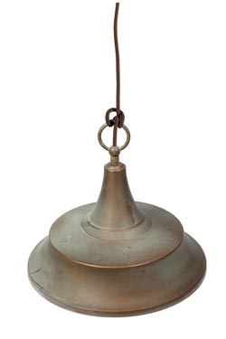 Atelier small flared bell pendant 32cm. Moretti Luce. 