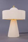Lampe de table en céramique blanche Seville. Mullan. 