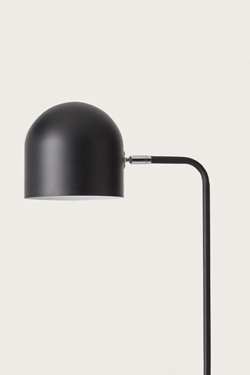 Luca black reading lamp with adjustable shade. Aromas. 