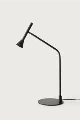 Desk lamp in matt black metal Lyb. Aromas. 