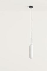 Black minimalist pendant Atil. Aromas. 