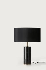 Classic table lamp in black marble Cand. Aromas. 