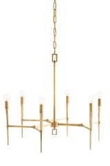 Lustre 6 lumières Auburn. Arteriors. Lustre 6 lumières Auburn. Arteriors.