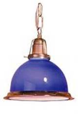 Bateau suspension bleue en verre . Artistar. Bateau suspension bleue en verre . Artistar.