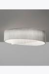 Round white ceiling lamp Anel. Arturo Alvarez. 