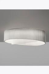 Round white ceiling lamp Anel. Arturo Alvarez. 