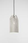 Agasallo small white outdoor pendant lamp. Arturo Alvarez. 