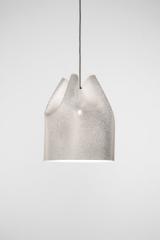 Large, wide white outdoor pendant lamp  Agasallo. Arturo Alvarez. 