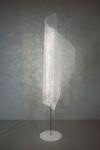 White like a sail floor lamp Clara. Arturo Alvarez. 