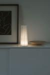 Hipatia white portable outdoor table lamp. Arturo Alvarez. 