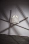 Agasallo white steel mesh pendant lamp. Arturo Alvarez. 