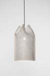 Large white steel mesh pendant Agasallo . Arturo Alvarez. 