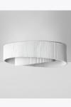 Round white ceiling lamp Anel. Arturo Alvarez. 