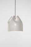 Agasallo white steel mesh pendant lamp. Arturo Alvarez. 