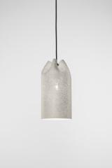 Small white pendant lamp Agasallo. Arturo Alvarez. 