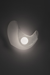 Mytilus wall lamp with integrated LED module. Arturo Alvarez. 