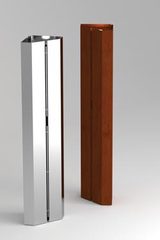 Straight metal floor lamp Column. AXIS71. 