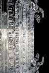 New Felci Art Deco 18-light Venice Crystal Chandelier. Barovier&Toso. 