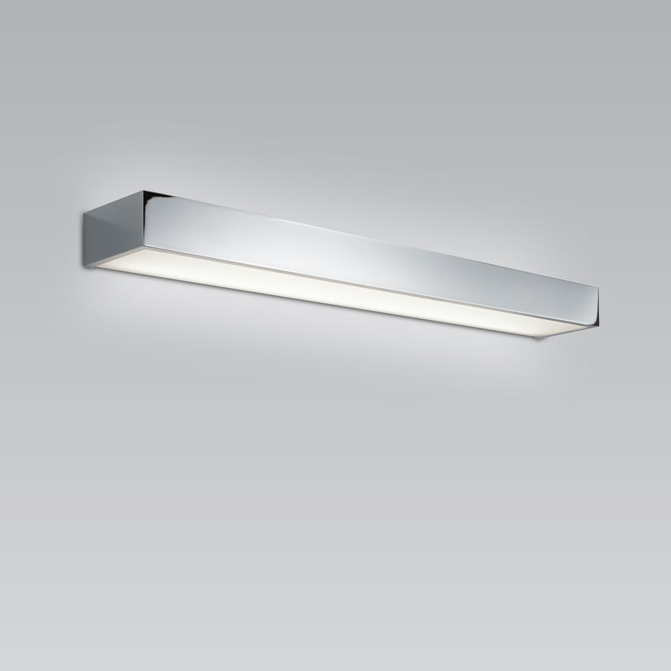 Applique de salle de bains chromée à éclairage LED Boxx 40cm par BPE Licht  - Réf. 18060452 - mobile