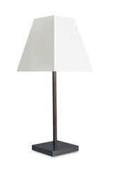 Table lamp white fabric shade L110 Big. Casadisagne. 