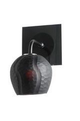 Eleganza black satin glass bathroom wall lamp. Concept Verre. Eleganza black satin glass bathroom wall lamp. Concept Verre.