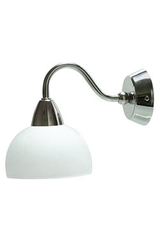 Fasi Chrome and glass wall lamp. Concept Verre. Fasi Chrome and glass wall lamp. Concept Verre.