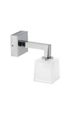 Quadra spot wall lamp with square glassware. Concept Verre. Quadra spot wall lamp with square glassware. Concept Verre.