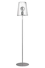Single reading light in transparent glass. Concept Verre. Single reading light in transparent glass. Concept Verre.