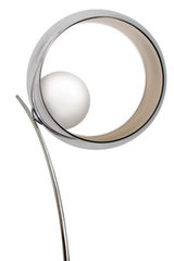 Okio lampe de table arc verrerie métallisée. Concept Verre. Okio lampe de table arc verrerie métallisée. Concept Verre.