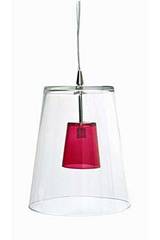 Solo suspension rouge. Concept Verre. Solo suspension rouge. Concept Verre.