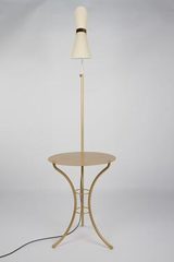 Lampe - table Vintage doré. Contract&More. 