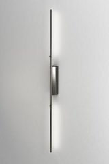 IP Link bathroom wall lamp black graphite polished finish 96 cm. CVL Luminaires. 