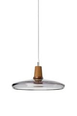 Industrial suspension abat-jour large en verre anthracite.. Dreizehngrad 13°. Industrial suspension abat-jour large en verre anthracite.. Dreizehngrad 13°.