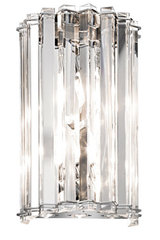 Applique pour salle de bain  en cristal taillé Crystal Skye . Elstead Lighting. 