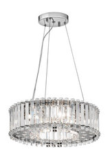 Suspension pour salle de bain Crystal skye petit modèle. Elstead Lighting. 