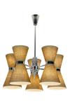 Lustre Stilnovo 5 lumières Divina. Estro.  Lustre Stilnovo 5 lumières Divina. Estro.