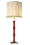 Petit lampadaire années 20  en cuir cognac Chantal. Estro.  Petit lampadaire années 20  en cuir cognac Chantal. Estro.