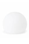 Balda outdoor lamp white ball 40cm. Faro. 