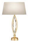 Marquise lampe de table forme de feuille. Fine Art Lamps. 