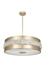 Suspension cristal et dorée moyen modèle Arctic Halo. Fine Art Lamps. Suspension cristal et dorée moyen modèle Arctic Halo. Fine Art Lamps.