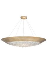 Suspension doré forme vasque Arctic Halo. Fine Art Lamps. Suspension doré forme vasque Arctic Halo. Fine Art Lamps.